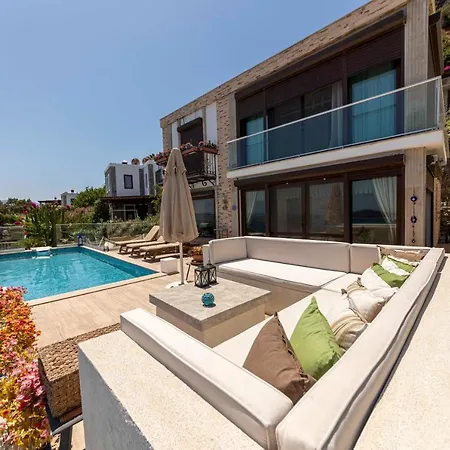 Luxurious House With Private Pool And Gorgeous Sea View In Bodrum Vilă