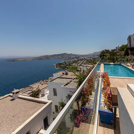 Luxurious House With Private Pool And Gorgeous Sea View In Bodrum Villa Gündoğan