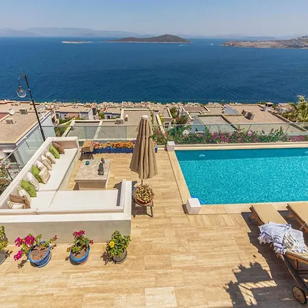 Villa Luxurious House With Private Pool And Gorgeous Sea View In Bodrum *
