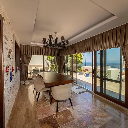 Luxurious House With Private Pool And Gorgeous Sea View In Bodrum