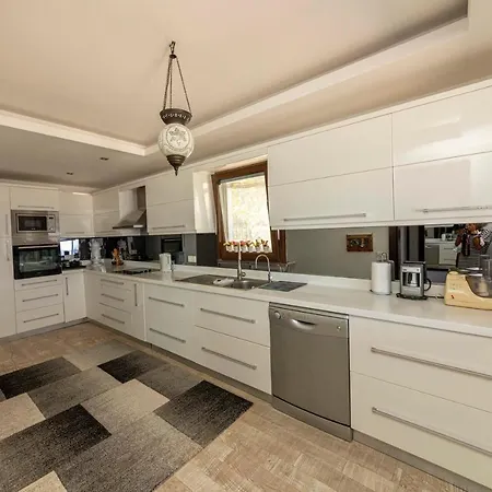 Luxurious House With Private Pool And Gorgeous Sea View In Bodrum וילה